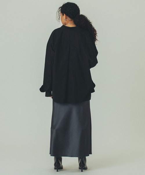 ROSE BUD（ローズバッド）の「(GENE HEAVENS)MILITARY POCKET SHIRTS（シャツ/ブラウス・レディース・ブラウン/ブラック・ONE SIZE）」の12枚目の写真