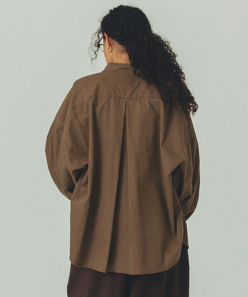 ROSE BUD（ローズバッド）の「(GENE HEAVENS)MILITARY POCKET SHIRTS（シャツ/ブラウス・レディース・ブラウン/ブラック・ONE SIZE）」の16枚目の写真