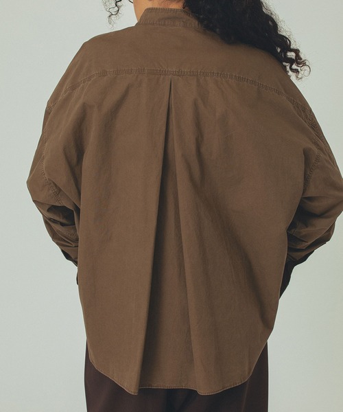 ROSE BUD（ローズバッド）の「(GENE HEAVENS)MILITARY POCKET SHIRTS（シャツ/ブラウス・レディース・ブラウン/ブラック・ONE SIZE）」の21枚目の写真