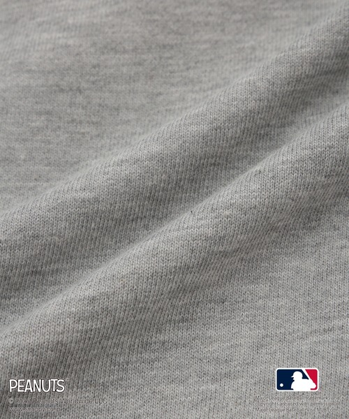 MLB(メジャーリーグベースボール)の「【PEANUTS×MLB COLLECTION by ROPE' PICNIC】スウェットブルゾン(ブルゾン・キッズ・チャコールグレー/ライトグレー/ブラウン・S/M/L)」の13枚目の写真