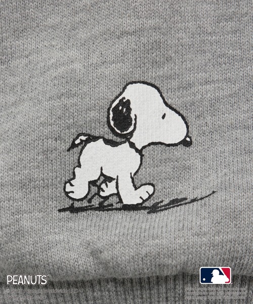 MLB(メジャーリーグベースボール)の「【PEANUTS×MLB COLLECTION by ROPE' PICNIC】スウェットブルゾン(ブルゾン・キッズ・チャコールグレー/ライトグレー/ブラウン・S/M/L)」の14枚目の写真