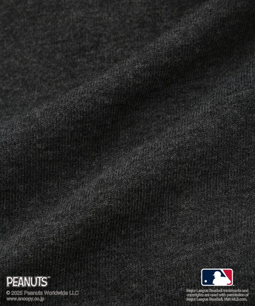 MLB(メジャーリーグベースボール)の「【PEANUTS×MLB COLLECTION by ROPE' PICNIC】スウェットブルゾン(ブルゾン・キッズ・チャコールグレー/ライトグレー/ブラウン・S/M/L)」の22枚目の写真