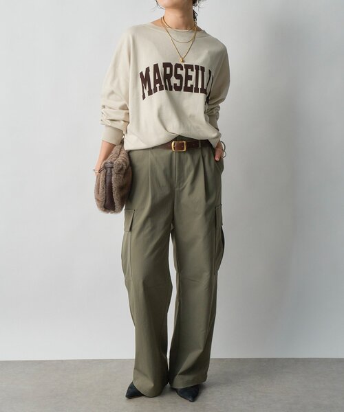 MARSEILLE ロゴスウェット WEB限定/追加》MARSEILLE ロゴスウェット（スウェット）｜SLOBE IENA