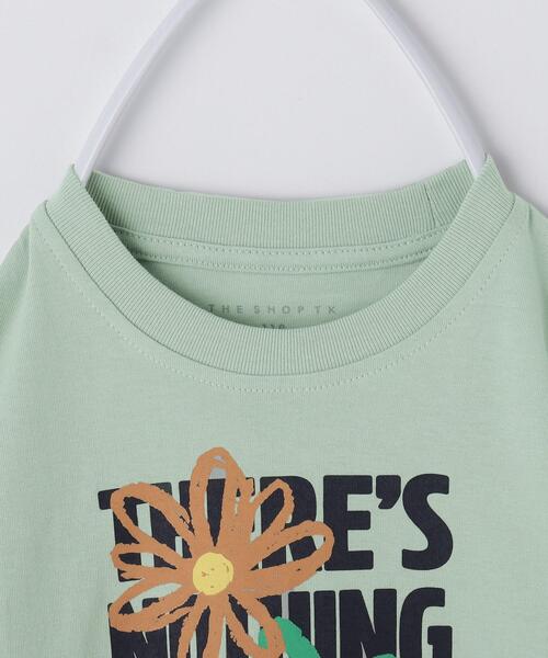 THE SHOP TK （ザ ショップ ティーケー ）の「【110－160／6色展開】コットン長袖Ｔシャツ/洗濯機OK（Tシャツ/カットソー・キッズ・ブルー系/ブラック系/グリーン系4/オフホワイト/ブラック系その他4/ブラック・15 /14/13/12/11/16）」の18枚目の写真