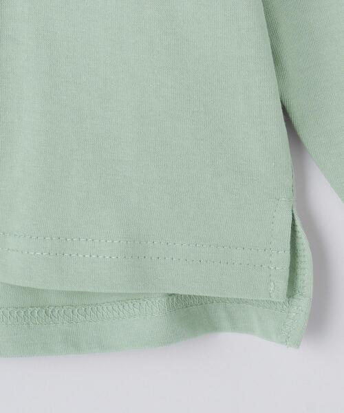 THE SHOP TK （ザ ショップ ティーケー ）の「【110－160／6色展開】コットン長袖Ｔシャツ/洗濯機OK（Tシャツ/カットソー・キッズ・ブルー系/ブラック系/グリーン系4/オフホワイト/ブラック系その他4/ブラック・15 /14/13/12/11/16）」の20枚目の写真