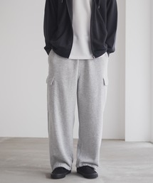 Mac-House（マックハウス）の「NAVY スウェットカーゴパンツ（カーゴパンツ）」