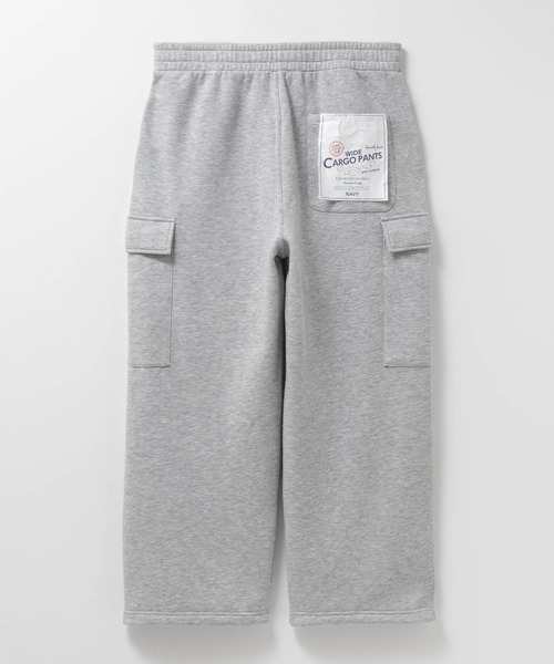 NAVY(ネイビー)の「【NAVY / ネイビー】スウェットカーゴパンツ(カーゴパンツ・メンズ・アッシュグレー/ブラック・XL/L/M/S)」の19枚目の写真