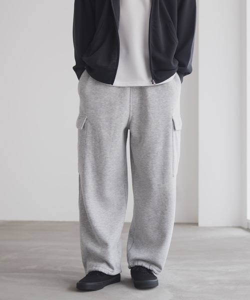 NAVY スウェットカーゴパンツ（カーゴパンツ）｜NAVY（ネイビー）の