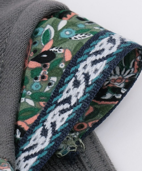 チチカカ（チチカカ）の「スウェット肩チロリープルオーバー（Tシャツ/カットソー・レディース・レッド/オフホワイト/チャコールグレー・FREE）」の20枚目の写真