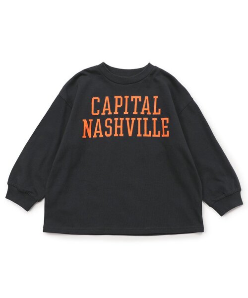 BREEZE（ブリーズ）の「【WEB限定/ジュニア対応】カレッジバリエーションTシャツ（Tシャツ/カットソー・キッズ・アイボリー/ブラウン/サックスブルー/チャコール/ベージュ/オフホワイト/ピンク/グリーン/グレー/レッド・120/130/140/110/100/90/150/160）」の17枚目の写真