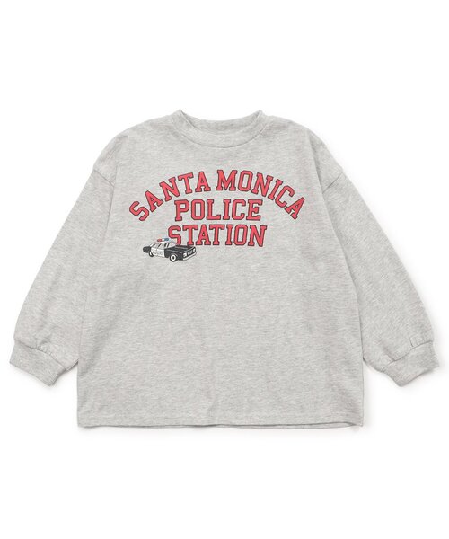 BREEZE（ブリーズ）の「【WEB限定/ジュニア対応】カレッジバリエーションTシャツ（Tシャツ/カットソー・キッズ・アイボリー/ブラウン/サックスブルー/チャコール/ベージュ/オフホワイト/ピンク/グリーン/グレー/レッド・120/130/140/110/100/90/150/160）」の15枚目の写真