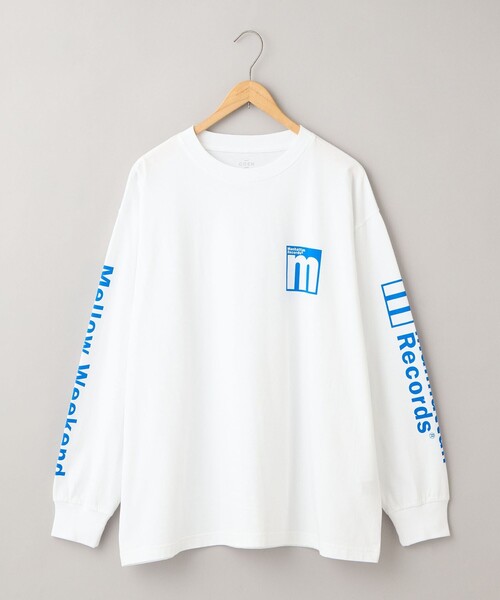 Manhattan Records（マンハッタン レコーズ）の「Manhattan Records（マンハッタンレコード）別注ロングスリーブTシャツ（Tシャツ/カットソー・メンズ・ナチュラル/ケリーグリーン/ホワイト/パープル・S/M/L/XL）」の12枚目の写真