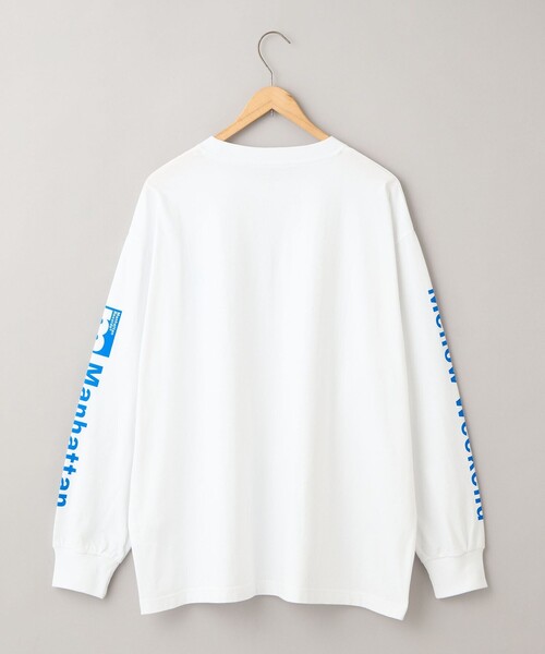 Manhattan Records（マンハッタン レコーズ）の「Manhattan Records（マンハッタンレコード）別注ロングスリーブTシャツ（Tシャツ/カットソー・メンズ・ナチュラル/ケリーグリーン/ホワイト/パープル・S/M/L/XL）」の13枚目の写真