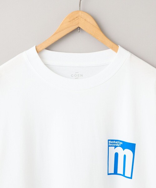 Manhattan Records（マンハッタン レコーズ）の「Manhattan Records（マンハッタンレコード）別注ロングスリーブTシャツ（Tシャツ/カットソー・メンズ・ナチュラル/ケリーグリーン/ホワイト/パープル・S/M/L/XL）」の14枚目の写真