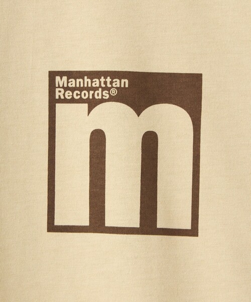 Manhattan Records（マンハッタン レコーズ）の「Manhattan Records（マンハッタンレコード）別注ロングスリーブTシャツ（Tシャツ/カットソー・メンズ・ナチュラル/ケリーグリーン/ホワイト/パープル・S/M/L/XL）」の20枚目の写真