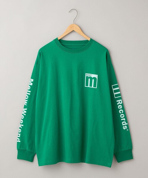 Manhattan Records（マンハッタン レコーズ）の「Manhattan Records（マンハッタンレコード）別注ロングスリーブTシャツ（Tシャツ/カットソー・メンズ・ナチュラル/ケリーグリーン/ホワイト/パープル・S/M/L/XL）」の21枚目の写真