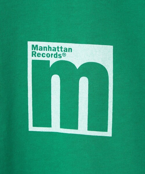 Manhattan Records（マンハッタン レコーズ）の「Manhattan Records（マンハッタンレコード）別注ロングスリーブTシャツ（Tシャツ/カットソー・メンズ・ナチュラル/ケリーグリーン/ホワイト/パープル・S/M/L/XL）」の22枚目の写真