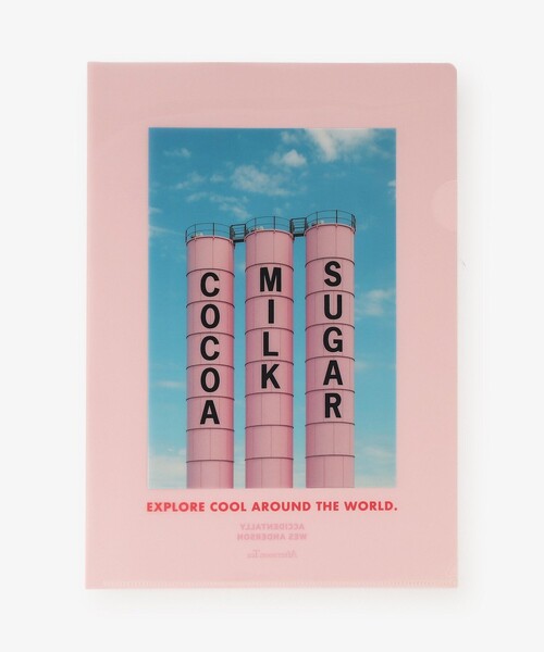 Afternoon Tea（アフタヌーンティー）の「ファイルセット/Accidentally Wes Anderson（ステーショナリー・レディース・ピンク・ONE SIZE）」の3枚目の写真