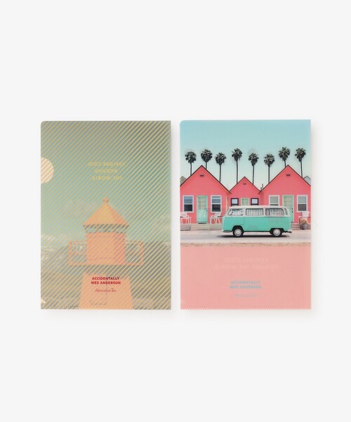 Afternoon Tea（アフタヌーンティー）の「ファイルセット/Accidentally Wes Anderson（ステーショナリー・レディース・ピンク・ONE SIZE）」の6枚目の写真