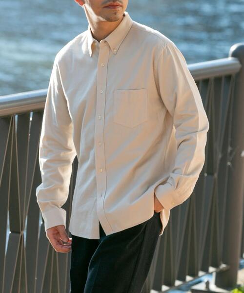 URBAN RESEARCH ROSSO MEN（アーバンリサーチロッソメン）の「『抗菌 / 防臭』『XXLサイズあり』ハイパフォーマンスフランネルシャツ（シャツ/ブラウス・メンズ・ボルドー/ネイビー/ブルー系その他/チェック/グリーン系その他/アイボリー/ブラック/カーキ/ブラウン系その他/グレー・SMALL/MEDIUM/LARGE/X-LARGE/XX-LARGE）」の2枚目の写真