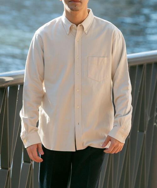 URBAN RESEARCH ROSSO MEN（アーバンリサーチロッソメン）の「『抗菌 / 防臭』『XXLサイズあり』ハイパフォーマンスフランネルシャツ（シャツ/ブラウス・メンズ・ボルドー/ネイビー/ブルー系その他/チェック/グリーン系その他/アイボリー/ブラック/カーキ/ブラウン系その他/グレー・SMALL/MEDIUM/LARGE/X-LARGE/XX-LARGE）」の22枚目の写真