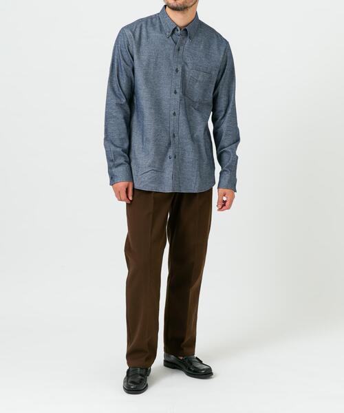 URBAN RESEARCH ROSSO MEN（アーバンリサーチロッソメン）の「『抗菌 / 防臭』『XXLサイズあり』ハイパフォーマンスフランネルシャツ（シャツ/ブラウス・メンズ・ボルドー/ネイビー/ブルー系その他/チェック/グリーン系その他/アイボリー/ブラック/カーキ/ブラウン系その他/グレー・SMALL/MEDIUM/LARGE/X-LARGE/XX-LARGE）」の17枚目の写真