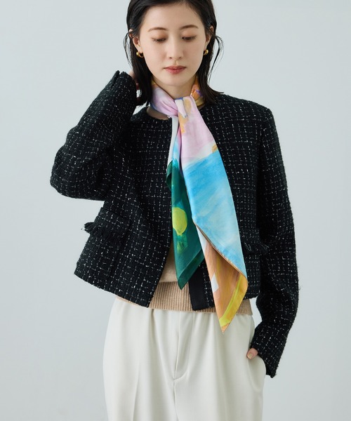 ツイードジャケット（ノーカラージャケット）｜ROPE'（ロペ）の