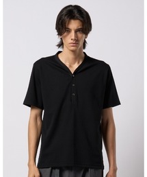 wjk（ダヴルジェイケイ）の「luxury cotton smart collar S/S（Tシャツ/カットソー）」
