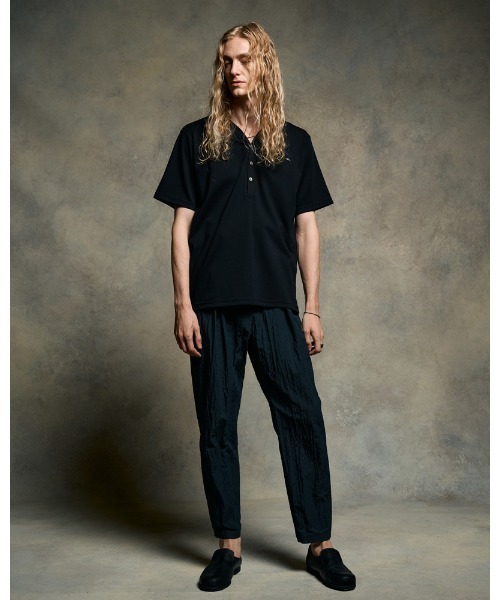 wjk（ダヴルジェイケイ）の「luxury cotton smart collar S/S（Tシャツ/カットソー・メンズ・ホワイト/ブラック/グレイッシュベージュ・SMALL/MEDIUM/LARGE/X-LARGE）」の15枚目の写真