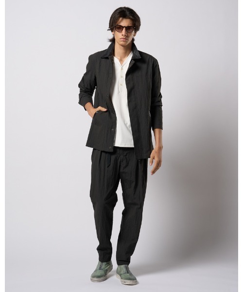 wjk（ダヴルジェイケイ）の「luxury cotton smart collar S/S（Tシャツ/カットソー・メンズ・ホワイト/ブラック/グレイッシュベージュ・SMALL/MEDIUM/LARGE/X-LARGE）」の20枚目の写真