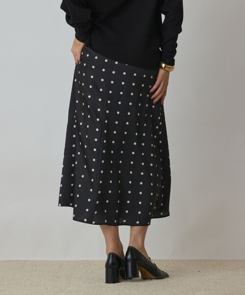 Diagram(ダイアグラム)の「ドットスカート(スカート・レディース・ブラック/グリーン・36/38)」の11枚目の写真