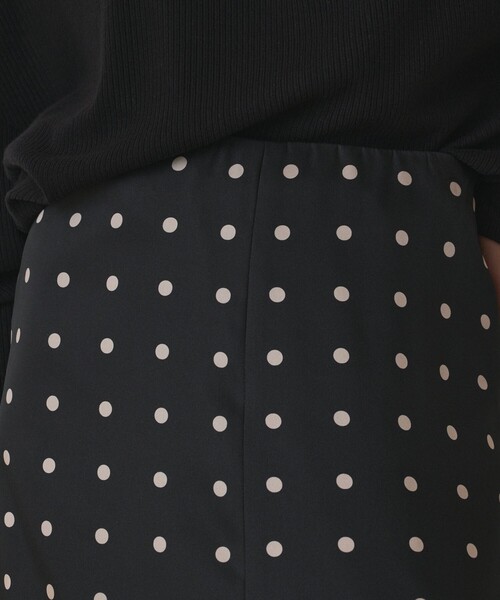 Diagram(ダイアグラム)の「ドットスカート(スカート・レディース・ブラック/グリーン・36/38)」の12枚目の写真