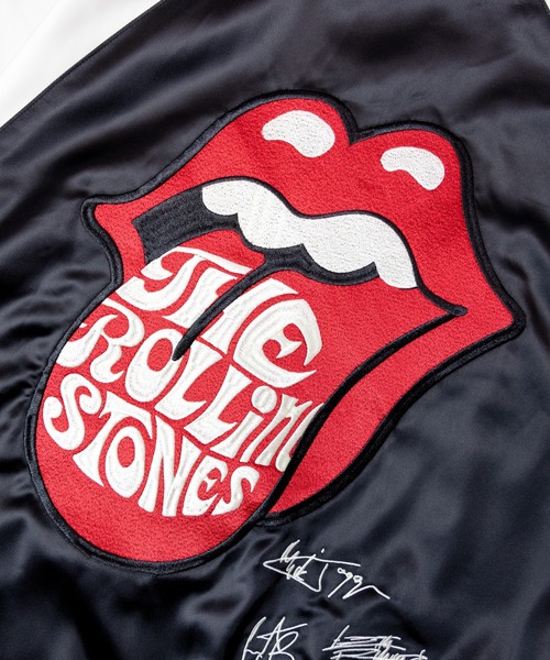 JACKROSE（ジャックローズ）の「B-TRS-Lips&Tongue-シグネチャーリバーシブルスカジャン（スカジャン・メンズ・ブラック・M/L/XL）」の12枚目の写真