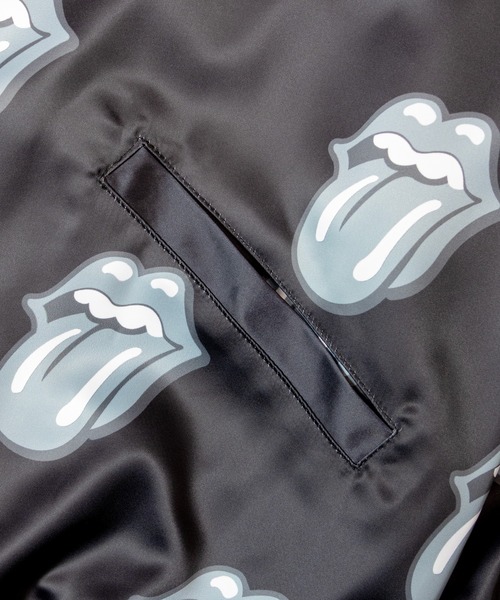 JACKROSE（ジャックローズ）の「B-TRS-Lips&Tongue-シグネチャーリバーシブルスカジャン（スカジャン・メンズ・ブラック・M/L/XL）」の15枚目の写真