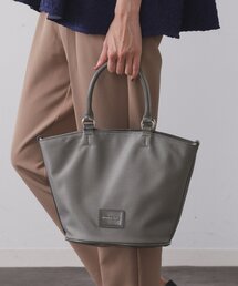 【マルチWAY】ミニショルダーとしても使える!バッグインポーチ付きミドルトートバッグ