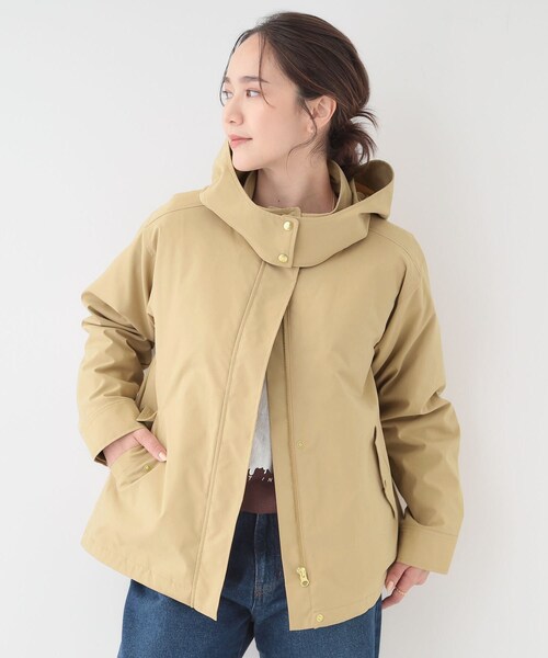 DRESKIP(ドレスキップ)の「【撥水/マルチWAY】フェイクファーライナー付き 欲張りマンパ(ブルゾン・レディース・ブラウン系/ブラック/ライトベージュ/ベージュ・01/04/03/02)」の1枚目の写真