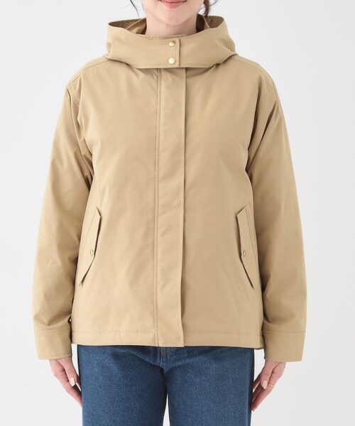 DRESKIP(ドレスキップ)の「【撥水/マルチWAY】フェイクファーライナー付き 欲張りマンパ(ブルゾン・レディース・ブラウン系/ブラック/ライトベージュ/ベージュ・01/04/03/02)」の11枚目の写真