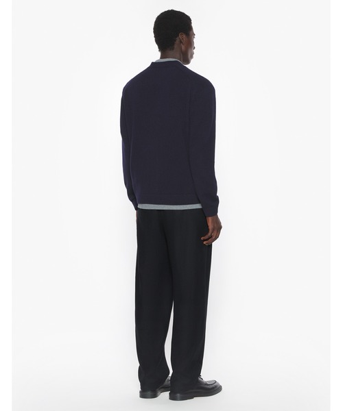 Maison Kitsune(メゾンキツネ)の「FOX HEAD LAMBWSOOL COMFORT CARDIGAN(カーディガン/ボレロ・メンズ・ブラック/ライトグレー/ネイビー・XS/S/M/L/XL)」の15枚目の写真