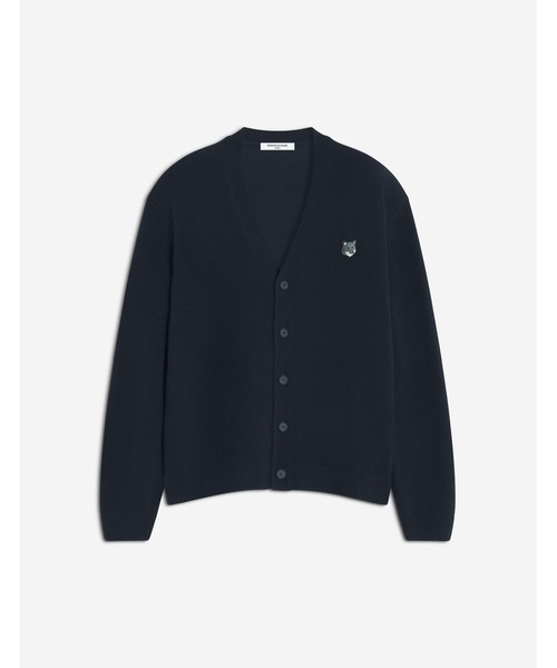 Maison Kitsune(メゾンキツネ)の「FOX HEAD LAMBWSOOL COMFORT CARDIGAN(カーディガン/ボレロ・メンズ・ブラック/ライトグレー/ネイビー・XS/S/M/L/XL)」の12枚目の写真