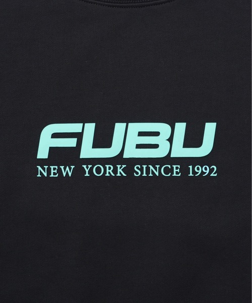 FUBU( フブ)の「FUBU フブ OG ロゴ プリント コットン クルーネック 裏毛 スウェット トレーナー(スウェット・メンズ・ブラック/ホワイト/ターコイズブルー・XXL/XL/L/M)」の11枚目の写真