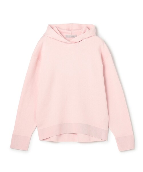 UNFILO（アンフィーロ）の「コットンカシミヤニット フーディ（ニット/セーター・レディース・ブラック系/ライトグレー系/ベージュ系/グレー系/ピンク系・MEDIUM/SMALL）」の15枚目の写真