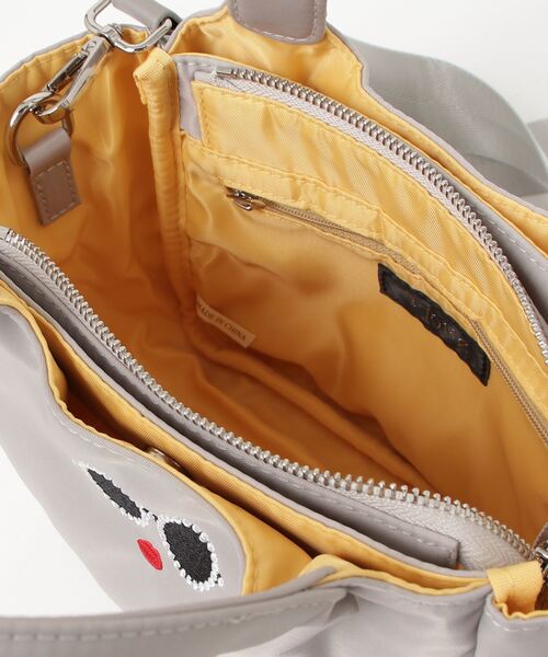 a-jolie（アジョリー）の「a-jolie パールサングラスちゃん ミニナイロンバッグ（ハンドバッグ・レディース・ピンク/グレー/ブラック・FREE）」の8枚目の写真