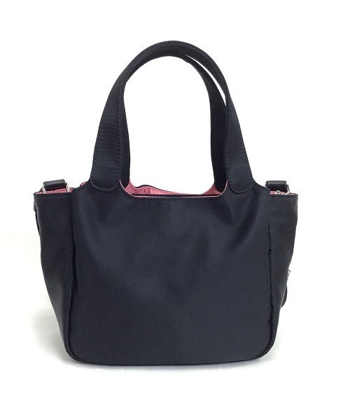 a-jolie（アジョリー）の「a-jolie パールサングラスちゃん ミニナイロンバッグ（ハンドバッグ・レディース・ピンク/グレー/ブラック・FREE）」の6枚目の写真