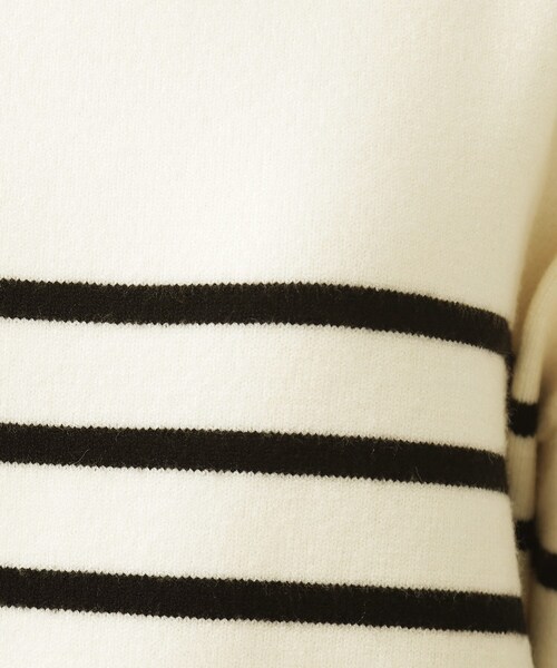 THE SHOP TK （ザ ショップ ティーケー ）の「【インしないで着られる】金ボタン ハイネックニット/毛玉になりにくい/静電気防止/洗濯機OK（ニット/セーター・レディース・ベージュ/ワインレッド/アイボリー系2/ブラック/グリーン系その他6・13/12）」の15枚目の写真