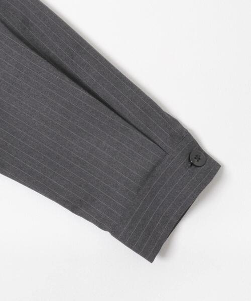 ITEMS URBANRESEARCH（アイテムズ アーバンリサーチ）の「Pinstripe Flyfront Jacket（その他アウター・メンズ・チャコールグレー/ブラック/ネイビー・MEDIUM/LARGE）」の22枚目の写真