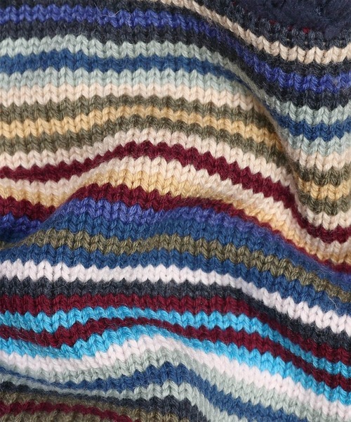 ジュニア マルチボーダー ネックウォーマー / 893174 2953407（ネック