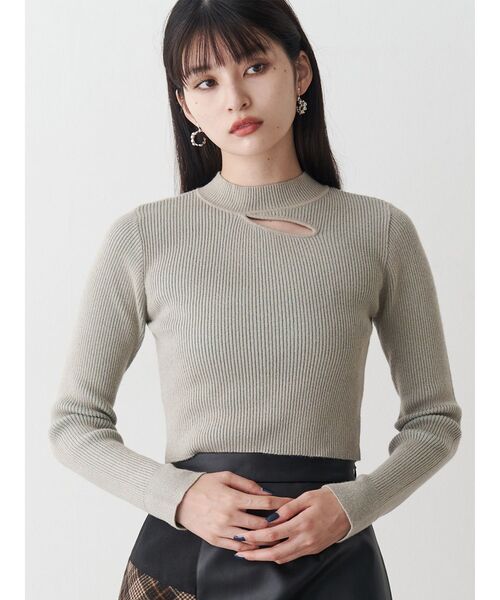 クロスリブニット（ニット/セーター）｜MURUA（ムルーア）の