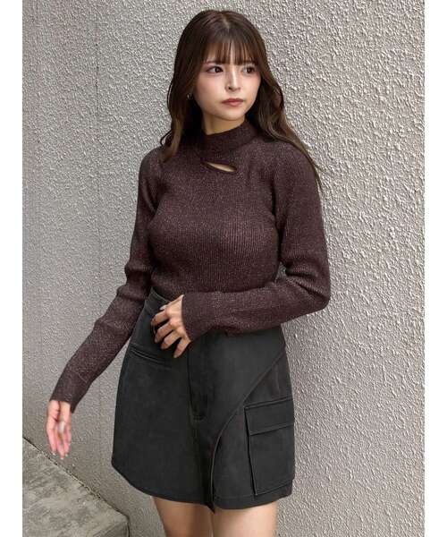 クロスリブニット（ニット/セーター）｜MURUA（ムルーア）の