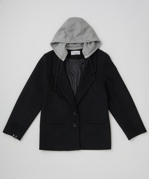 sweat hoodie jacket coat / スウェットフーディ ジャケットコート