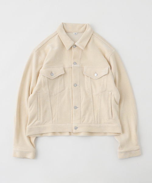 417 EDIFICE(フォーワンセブンエディフィス)の「メランジ コーデュロイ Gジャン(その他アウター・メンズ・ブラウン/ホワイト/ブラック/ブルー・LARGE/MEDIUM)」の13枚目の写真